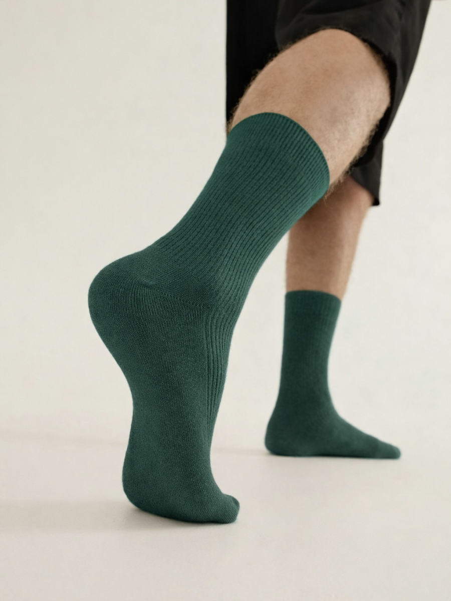 Носки мужские в рубчик