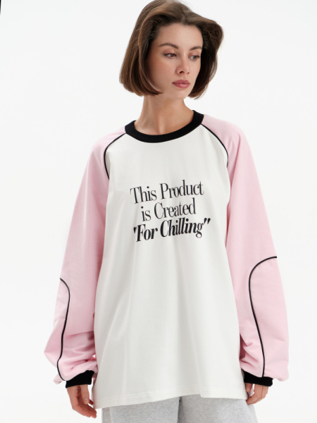 Лонгслив с принтом