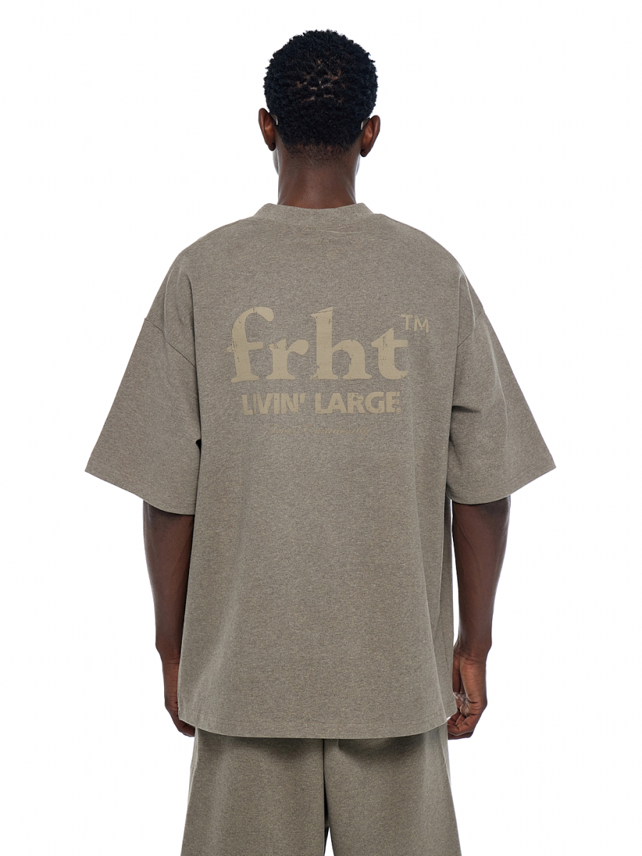 Футболка FRHT L'L Shabby FRHT&OUT OF REACH, цвет: melange, TSLLSBBMLGV купить онлайн