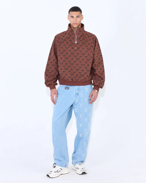 Свитшот PATTERN FLYING A BROWN ASIA ST 71, цвет: коричневый, Ast71.swt-pattern-A-br купить онлайн