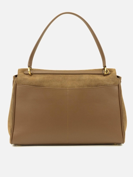 Сумка SANDRA brand salad, цвет: suede camel  купить онлайн