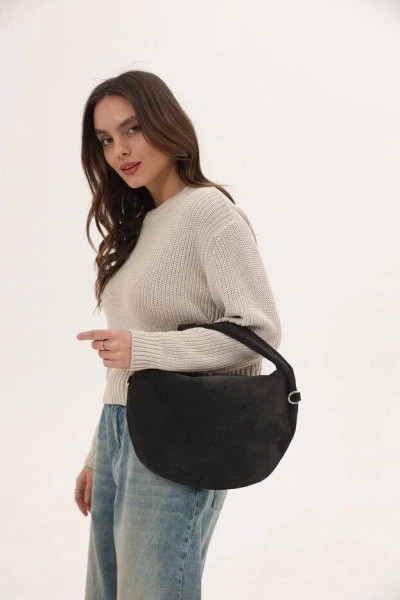 Сумка HOBO brand salad, цвет: florentia medium suede grey  купить онлайн