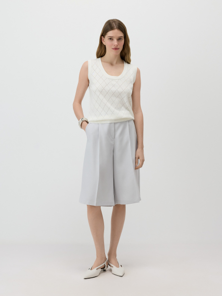 Шорты из лиоцелла Conso, цвет: серый, PS 260438 - серый купить онлайн