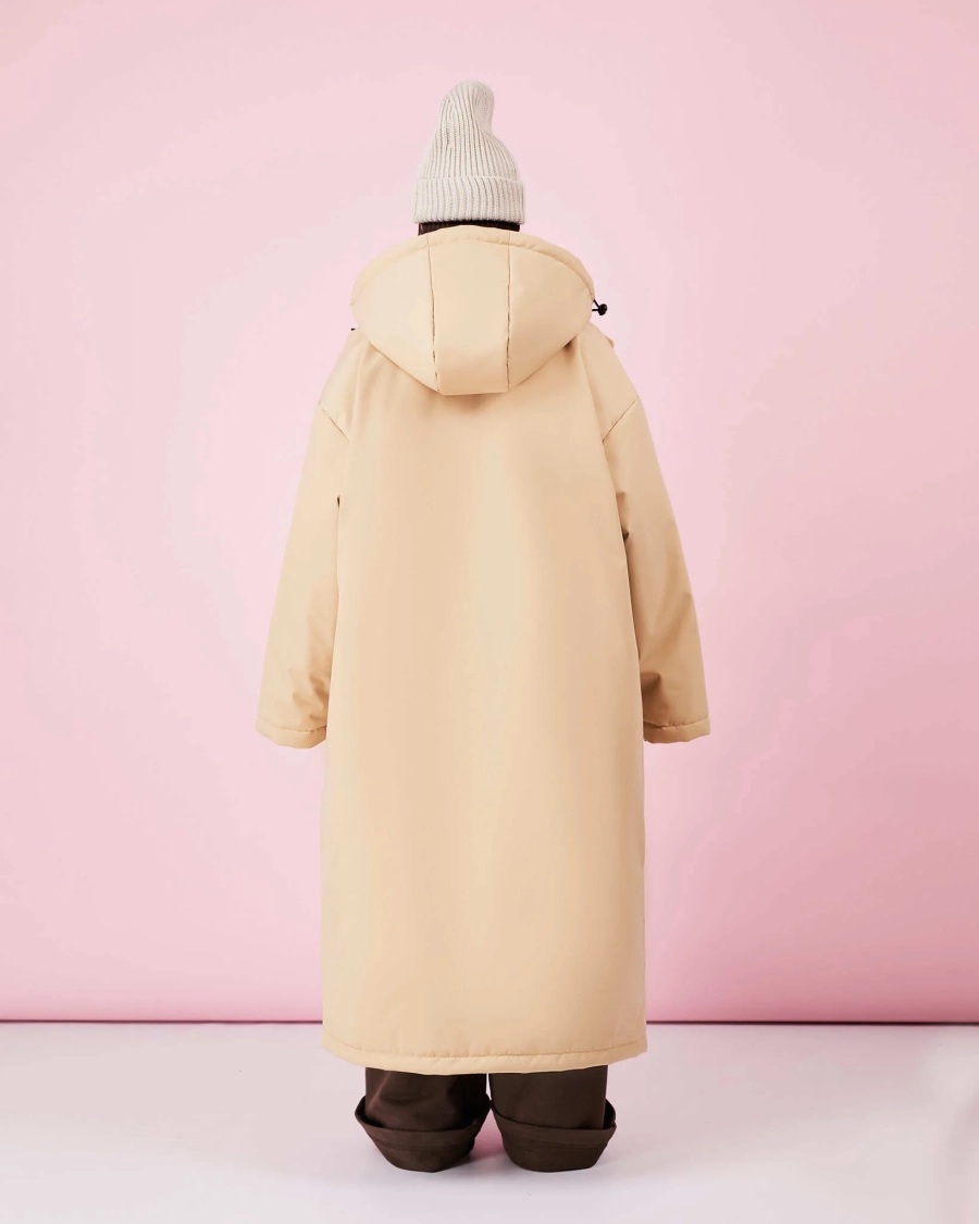 Плащ "Идеальный тренч" TABOO, цвет: бежевый, PLIT купить онлайн