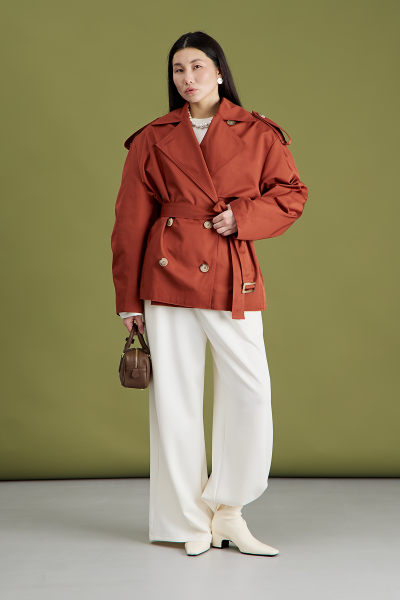 Тренч MIA AIM, цвет: терракотовый, MIA738 купить онлайн