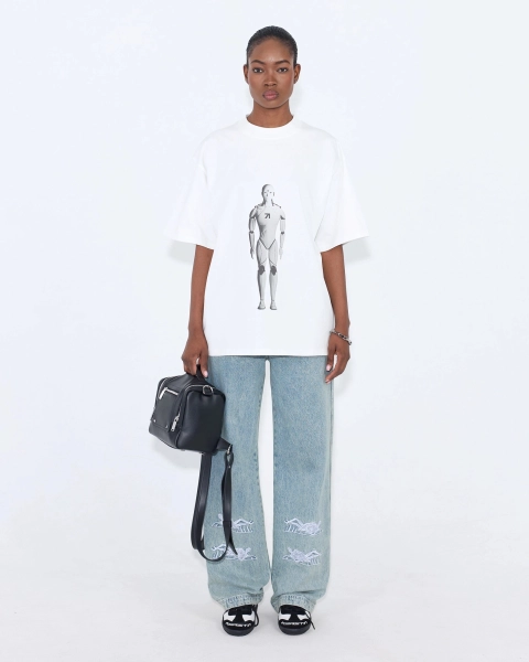 Футболка Аватар робот ASIA ST 71, цвет: белый,  купить онлайн