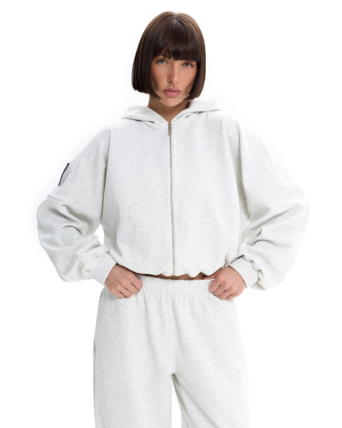 Костюм из облегченного вязаного футера Suborbia, цвет: серый меланж, 006886 купить онлайн