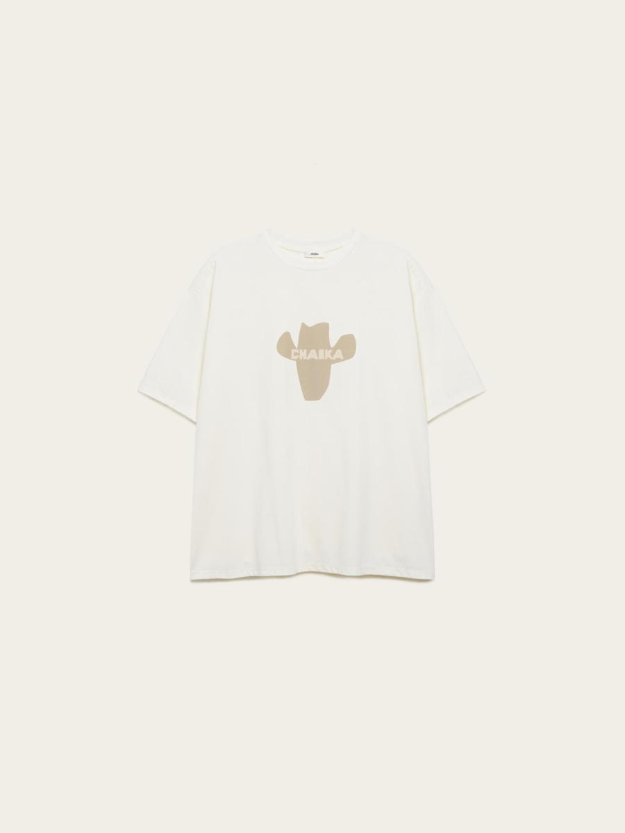 Футболка Ranch Chaika, цвет: молочный, AW25TS01-141 купить онлайн