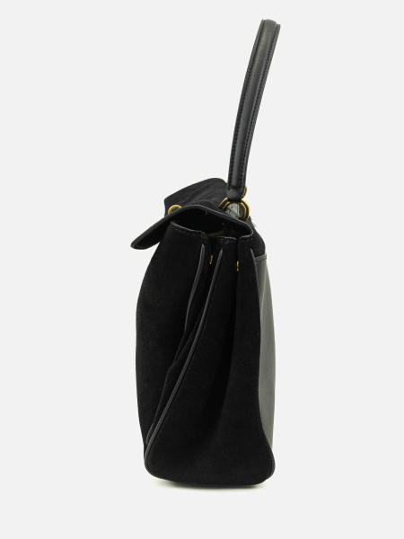 Сумка SANDRA MEDIUM brand salad, цвет: suede black J-704-PHR 6944 купить онлайн