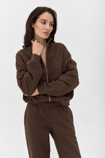 Брюки утепленные Ricoco, цвет: шоколадный, 6098/1 купить онлайн