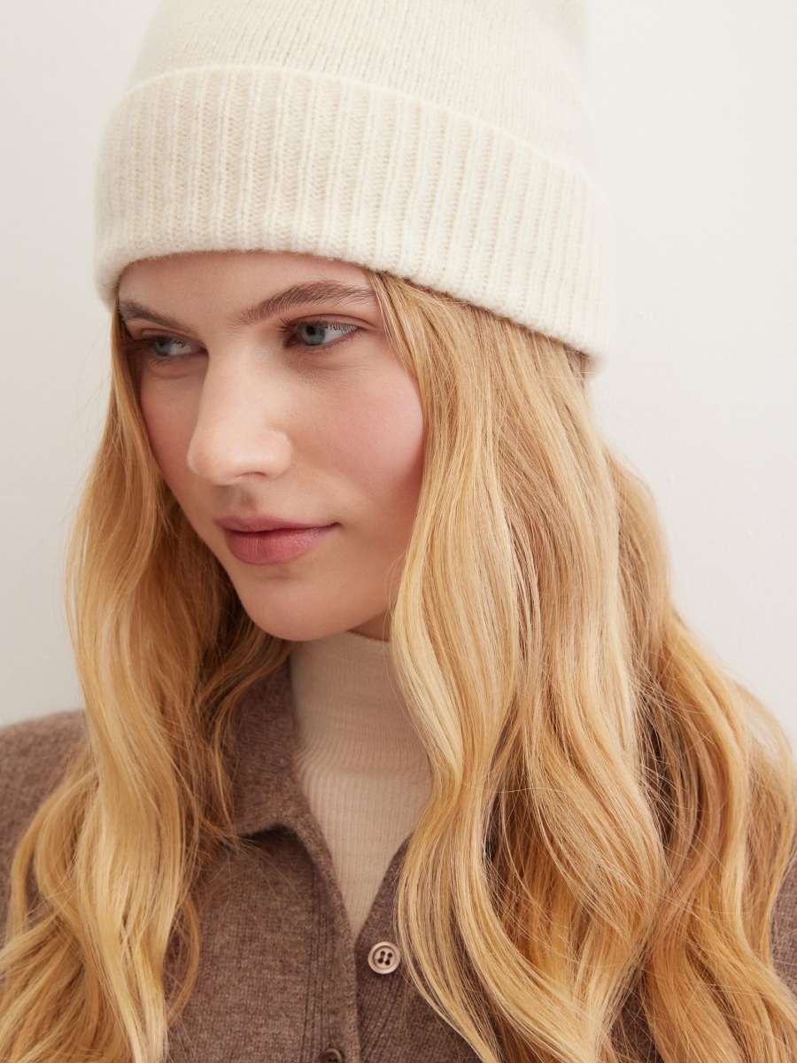 Шапка из шерсти мериноса и кашемира