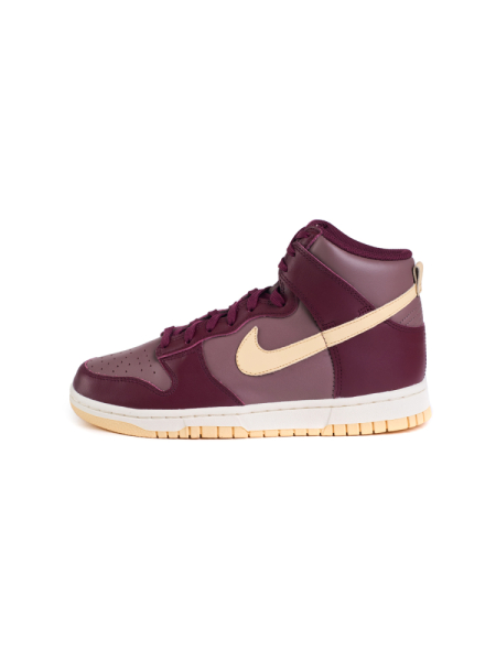 Кроссовки женские Nike Dunk High "Plum Eclipse" NKDADDYS SNEAKERS, цвет: Бордовый DD1869-202 купить онлайн