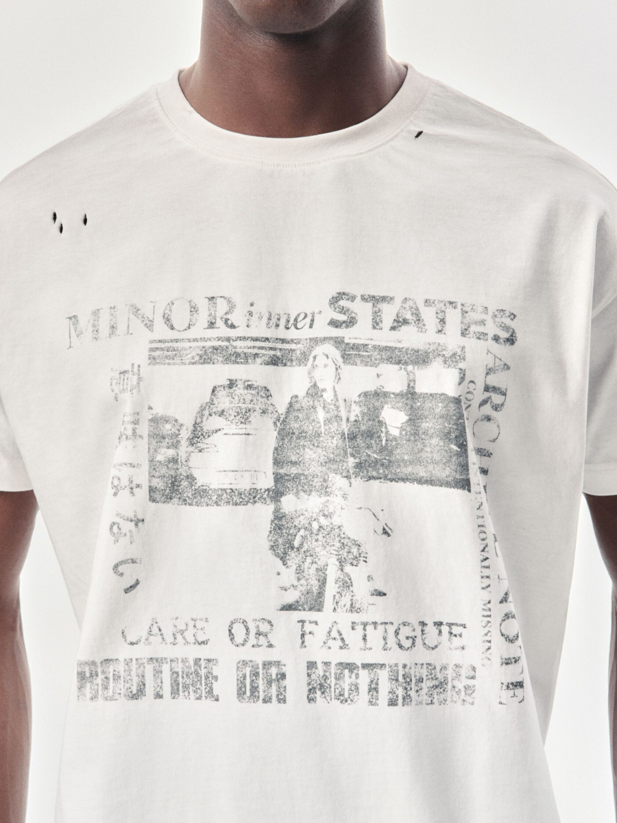 Футболка с принтом NAIPACHE, цвет: белый, 2611006000 купить онлайн