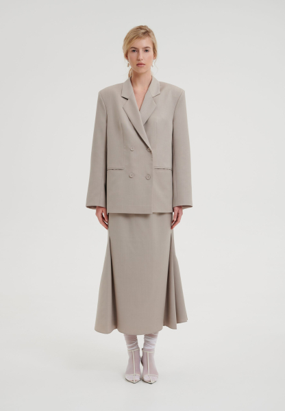 Двубортный жакет CHUBA, цвет: Тауп,  купить онлайн