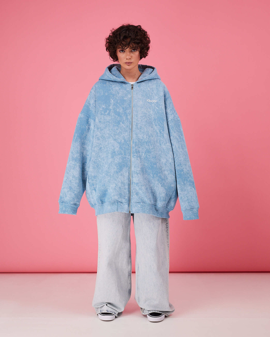 Табуха на молнии варенка TABOO, цвет: голубой, Tz13 купить онлайн