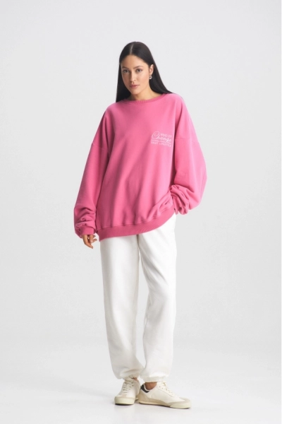 Свитшот Wind of change Pink Erist store, цвет: розовый, НФ-00000667 купить онлайн