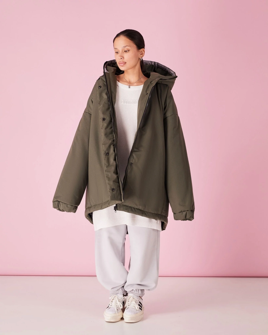 Бомбер хаки зима TABOO, цвет: хаки, BMhakin купить онлайн