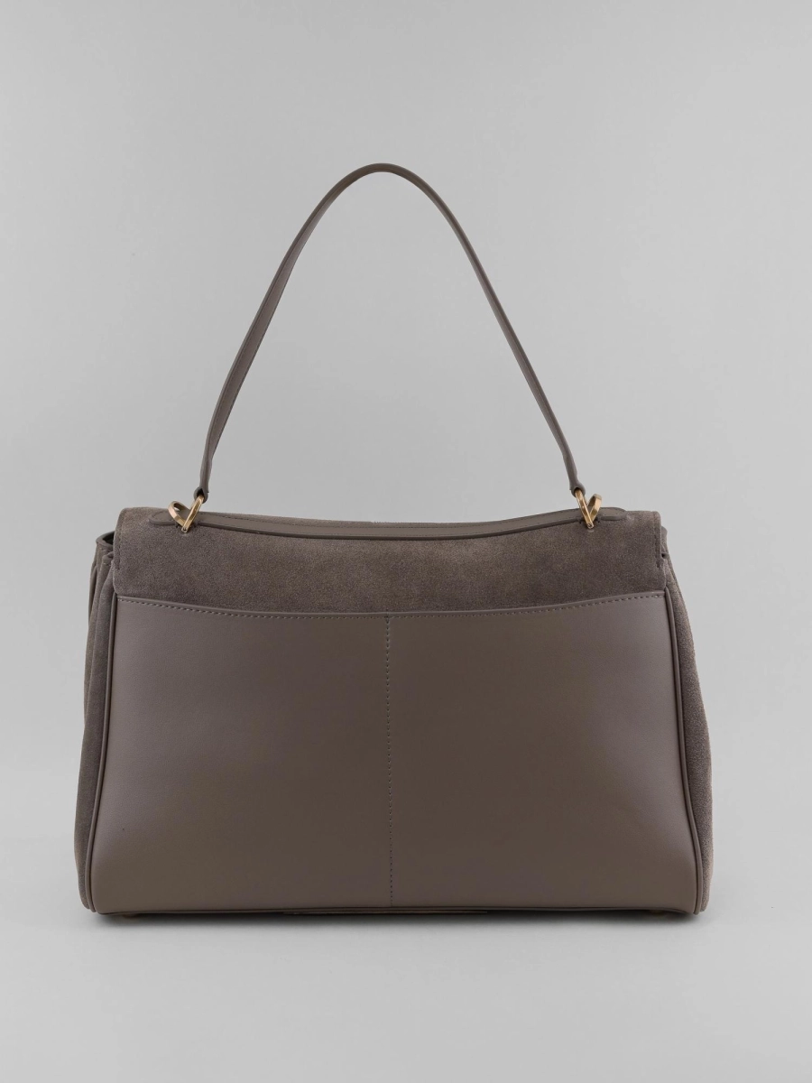 Сумка SANDRA MEDIUM brand salad, цвет: suede taupe J-704-PHR 7895 купить онлайн