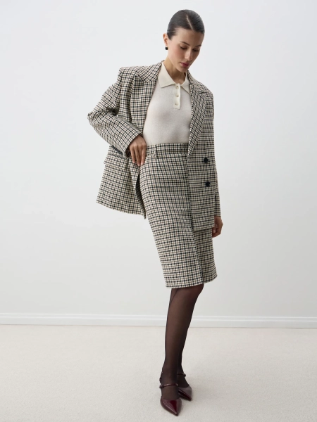 Джемпер-поло PERSIA ANNA PEKUN, цвет: белый, 40.2517.100 купить онлайн