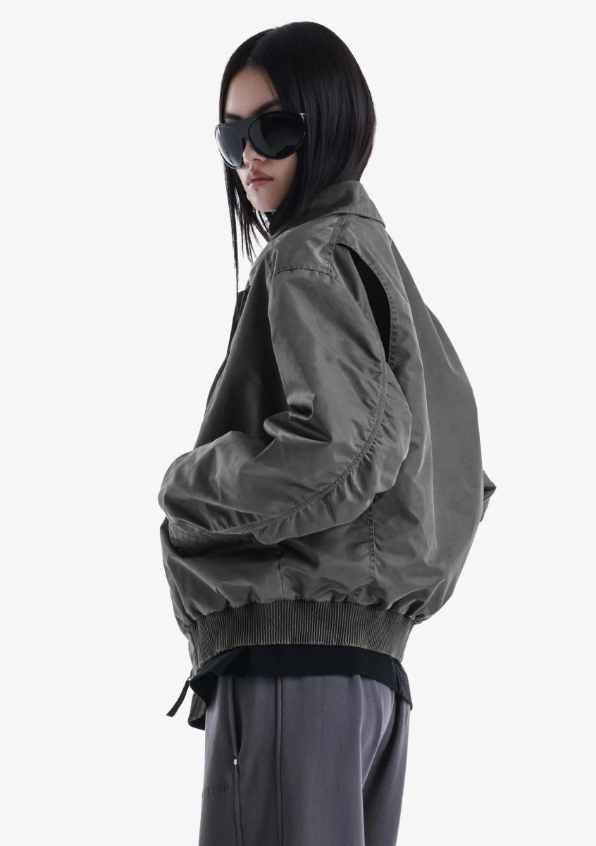 Куртка-бомбер KRAKATAU, цвет: серый, Qu568-33 купить онлайн