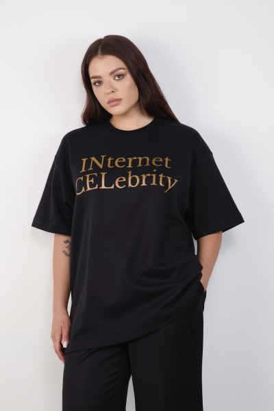 Футболка Internet Celebrity 4forms, цвет: Черный, 65402 купить онлайн