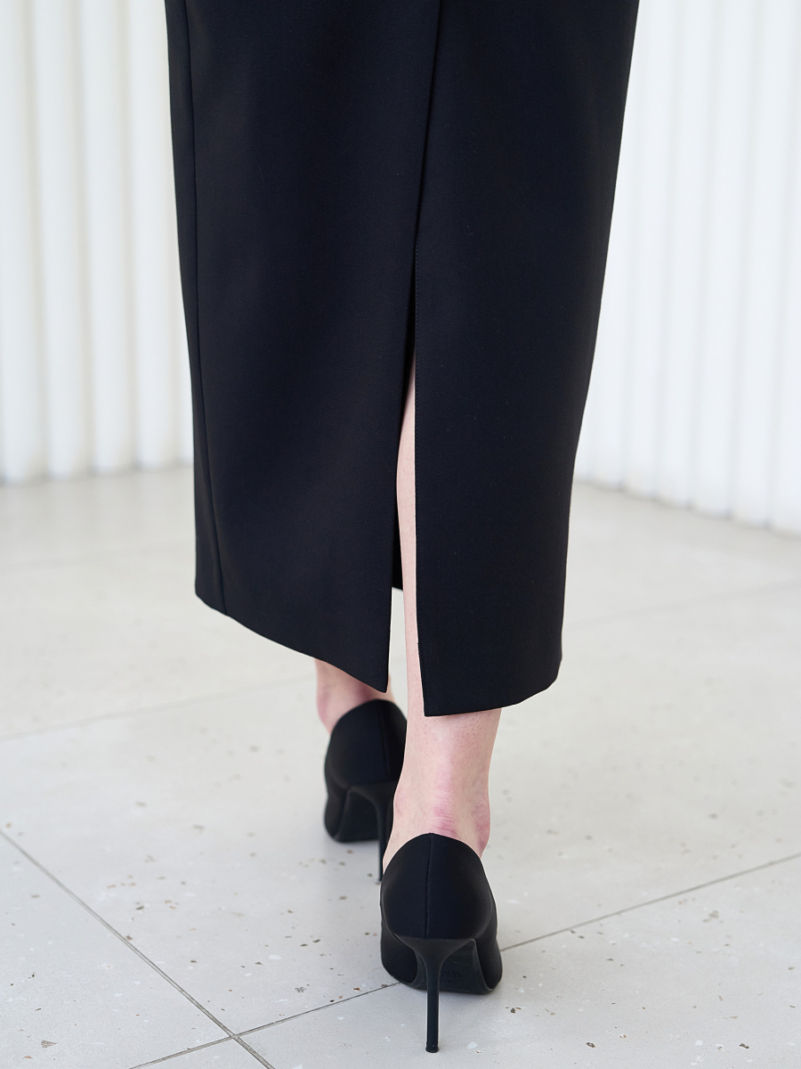 Платье карандаш с вырезами на талии I.B.W., цвет: Черный, ED062 купить онлайн