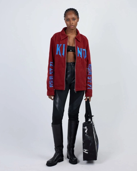 Рубашка KINO VELOUR RED ASIA ST 71, цвет: красный, Ast71.kino-shirt-velour купить онлайн