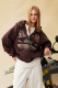 Худи ZIP VILLE SORRY, I’M NOT, цвет: коричневый,  купить онлайн