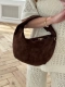 Сумка HOBO brand salad, цвет: florentia medium suede milk cioccolato  купить онлайн
