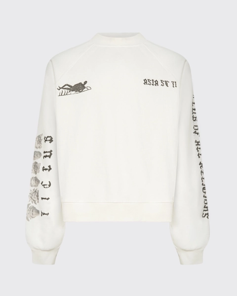 Свитшот CLUB 71 WHITE ASIA ST 71, цвет: белый, Ast71.swt-club71-white купить онлайн