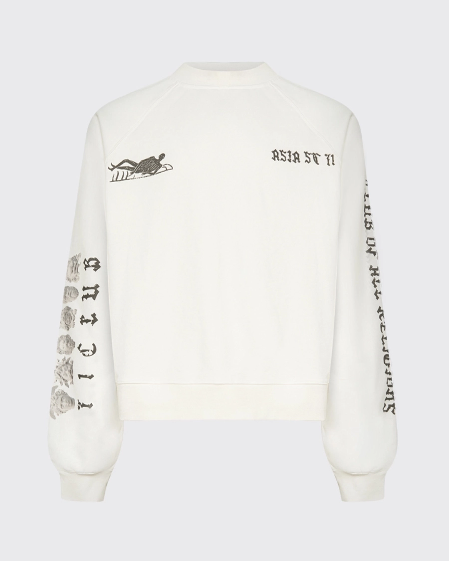 Свитшот CLUB 71 WHITE ASIA ST 71, цвет: белый, Ast71.swt-club71-white купить онлайн