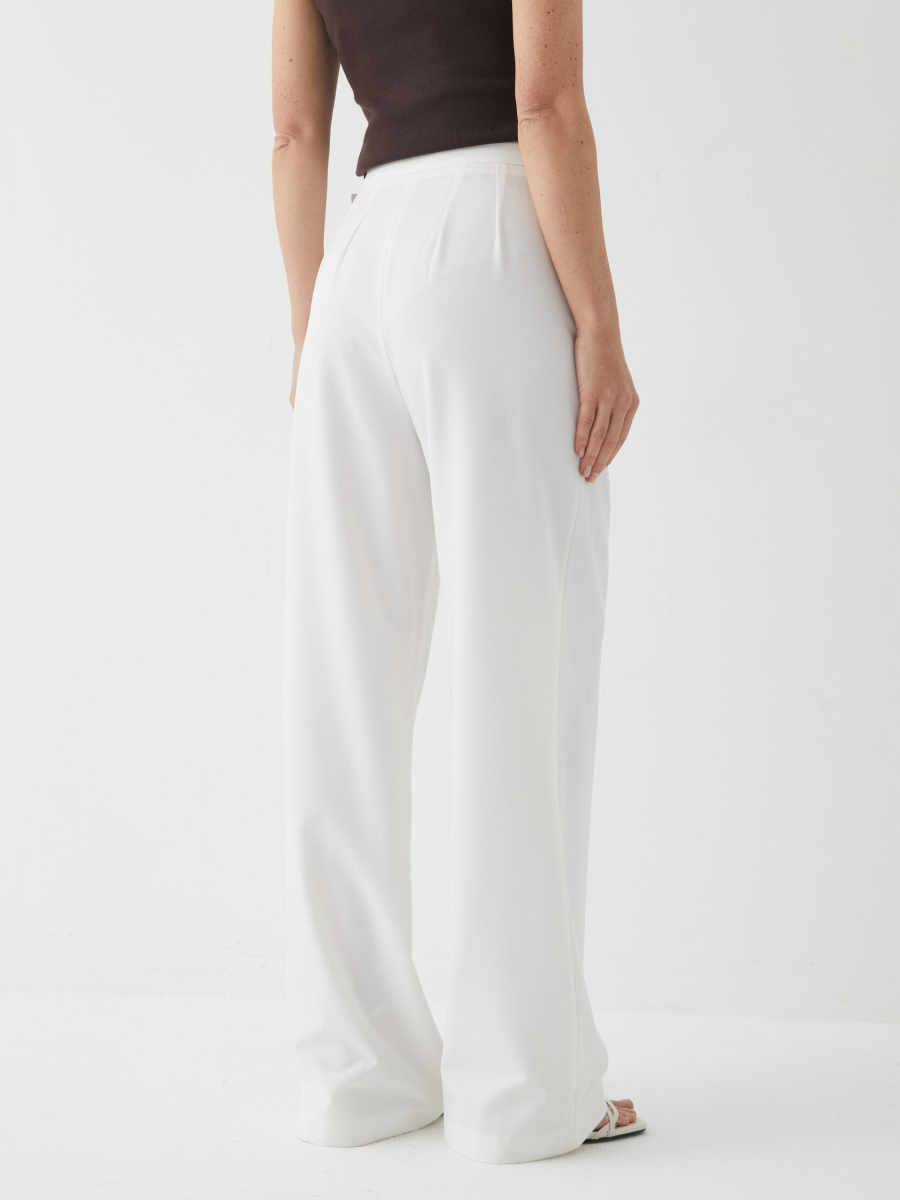 Широкие брюки Marou, цвет: белый, Mar_26021003 купить онлайн