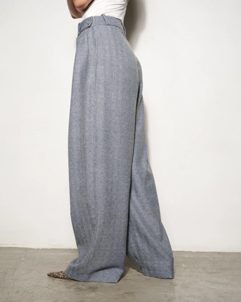 Брюки бананы ELIZABETH BLUE JEANS YONS, цвет: голубой,  купить онлайн