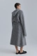 Кардиган макси из альпаки OPORA Mankova, цвет: серый меланж, FW24/25-07 купить онлайн