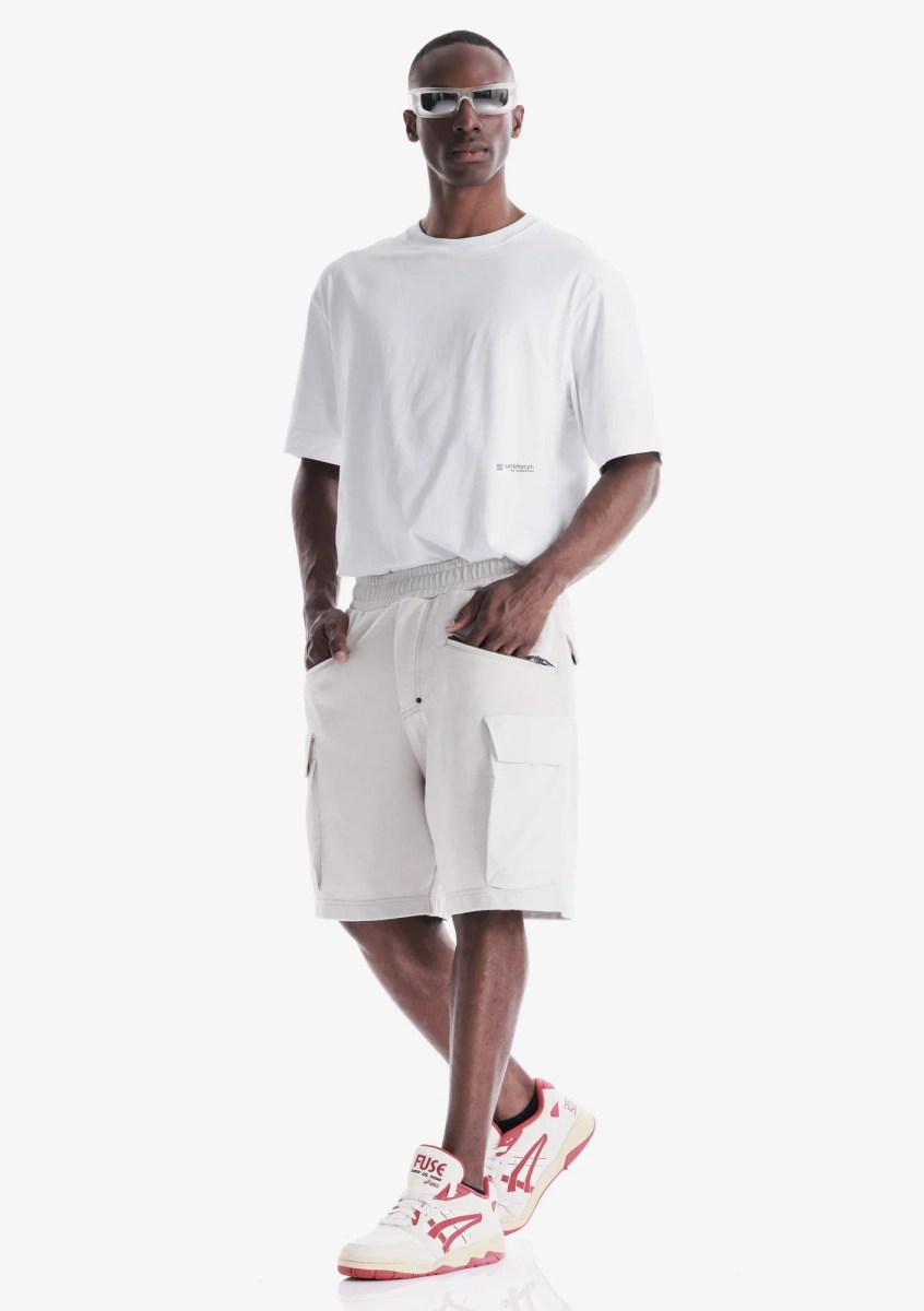 Футболка с базовым логотипом KRAKATAU, цвет: белый, Tm140-4 купить онлайн