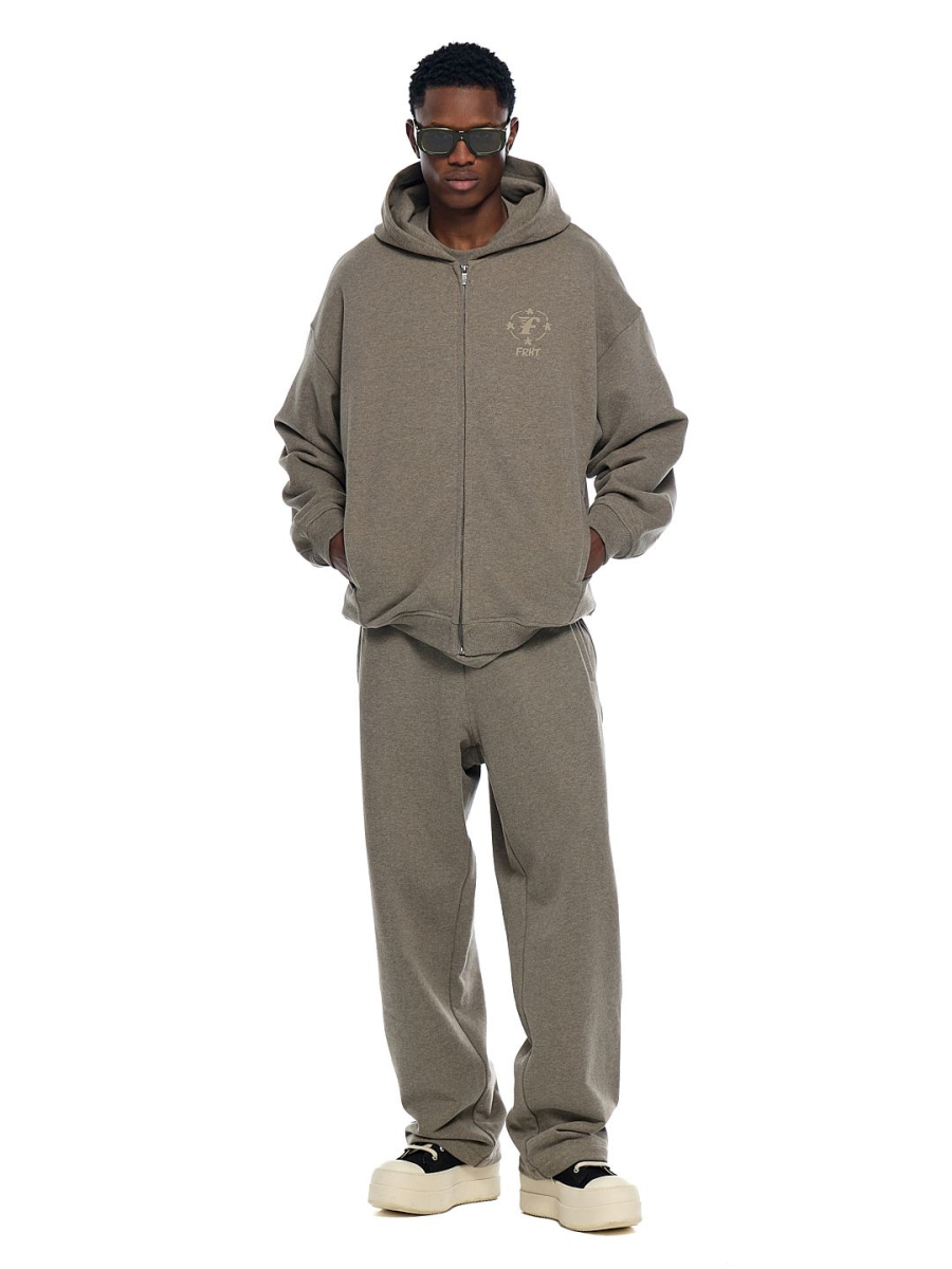 Худи FRHT ZIP Stamp FRHT&OUT OF REACH, цвет: melange V, HDZPSTPMLGV купить онлайн