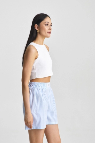 Шорты Pijama Blue Erist store, цвет: голубой, НФ-00001847 купить онлайн
