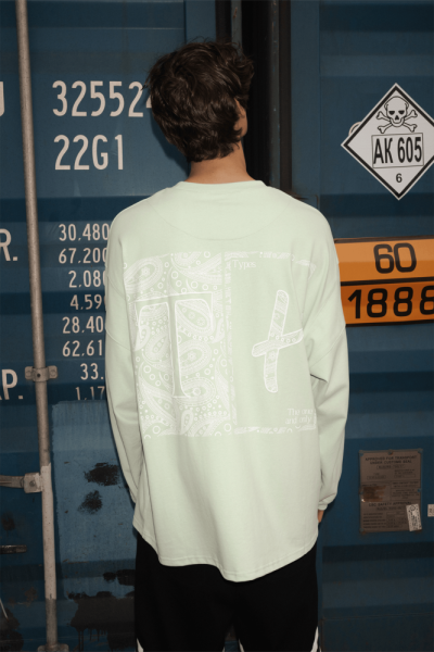 Лонгслив Mint "Bandana long"