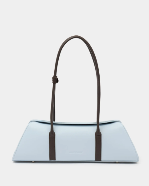 Каркасная сумка-такса с фиксированными ручками