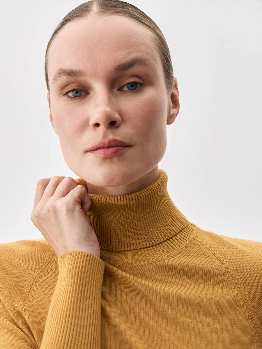 Водолазка FORTE ANNA PEKUN, цвет: оранжевый, 42.1254.230 купить онлайн