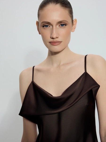 Платье SYLVIE ANNA PEKUN, цвет: коричневый, 21.2490.700 купить онлайн