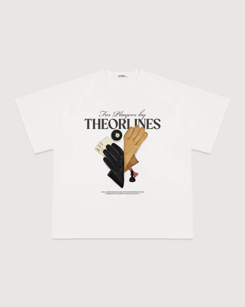 Футболка T-SHIRT GAMBLER THE ORLINES, цвет: Milk, TS-GMBLR купить онлайн