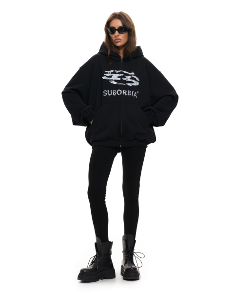 Легинсы утепленные Suborbia, цвет: black, 04418 купить онлайн