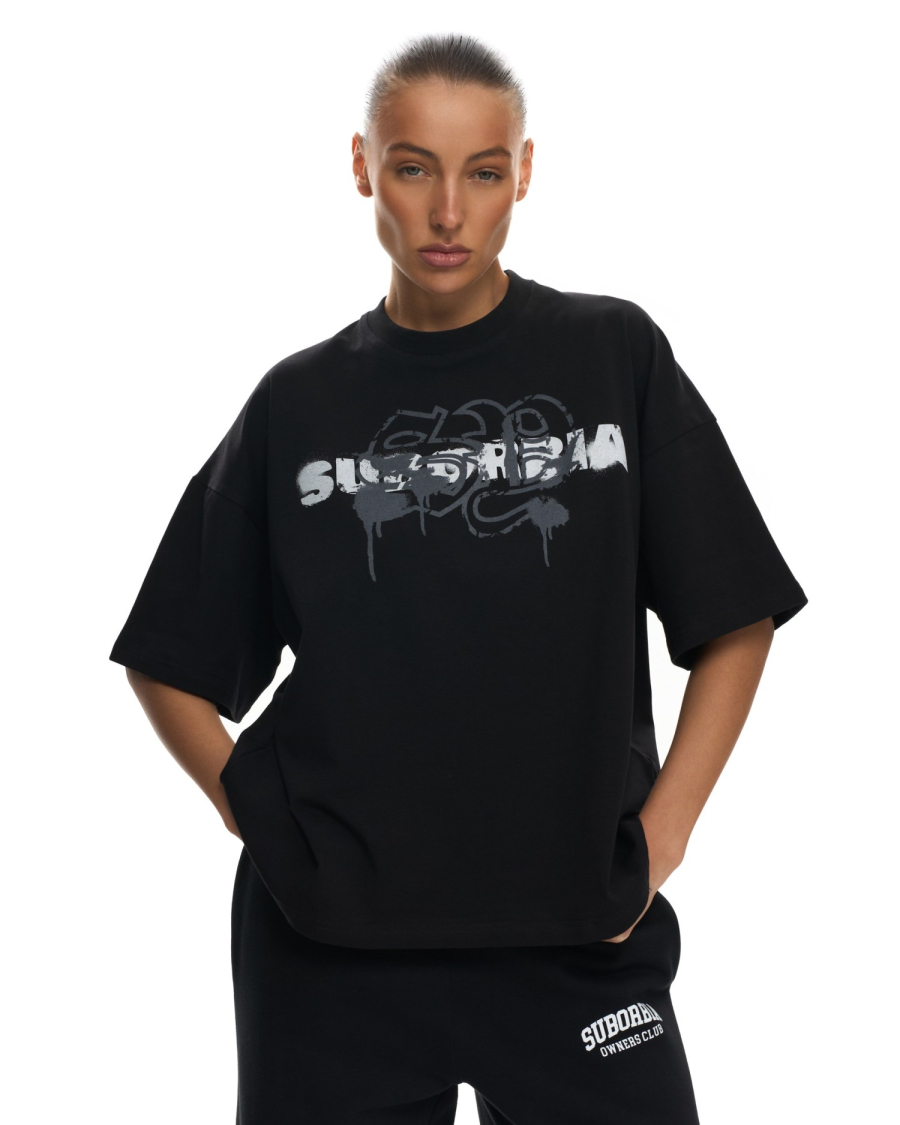 Футболка с принтом