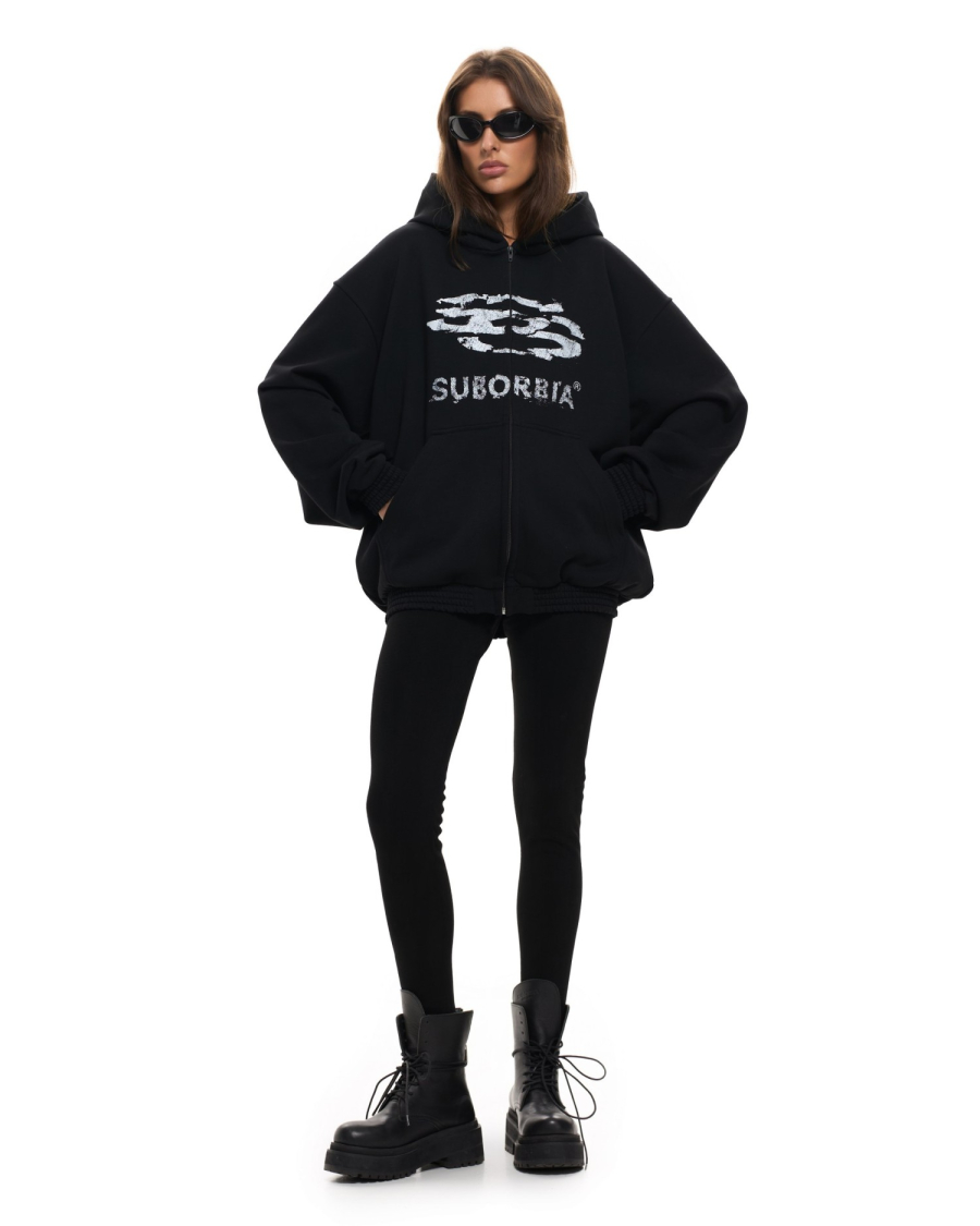 Легинсы утепленные Suborbia, цвет: black, 04418 купить онлайн