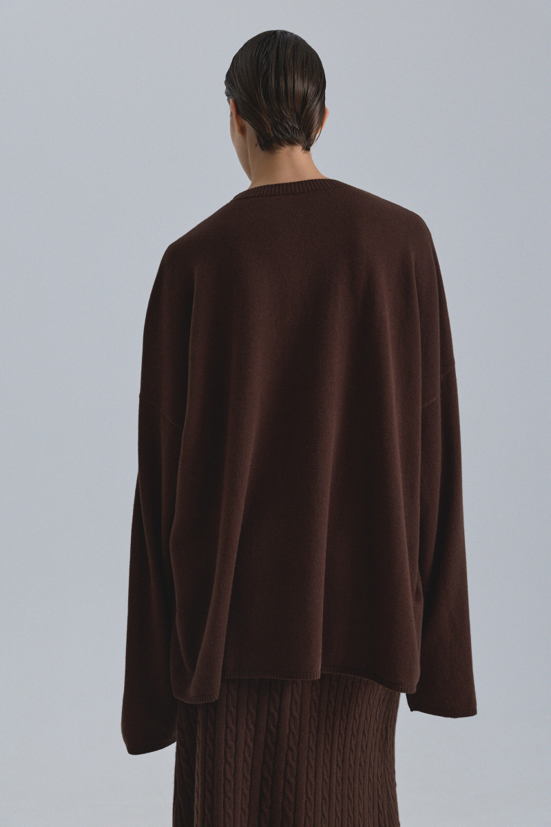 Лонгслив OPORA Mankova, цвет: коричневый, FW24/25-02 купить онлайн