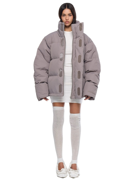 Пуховик OUT OF REACH Eternity FRHT&OUT OF REACH, цвет: warm grey, DJOORTRWG купить онлайн