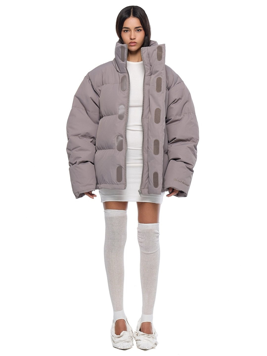 Пуховик OUT OF REACH Eternity FRHT&OUT OF REACH, цвет: warm grey, DJOORTRWG купить онлайн