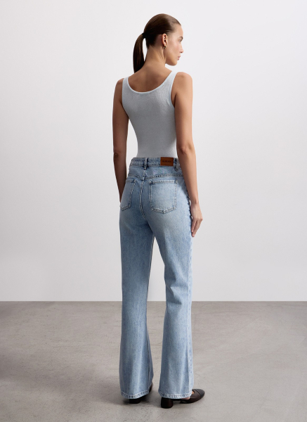 Джинсы расклешенные ALL WE NEED, цвет: голубой, 2603W4630-17 купить онлайн