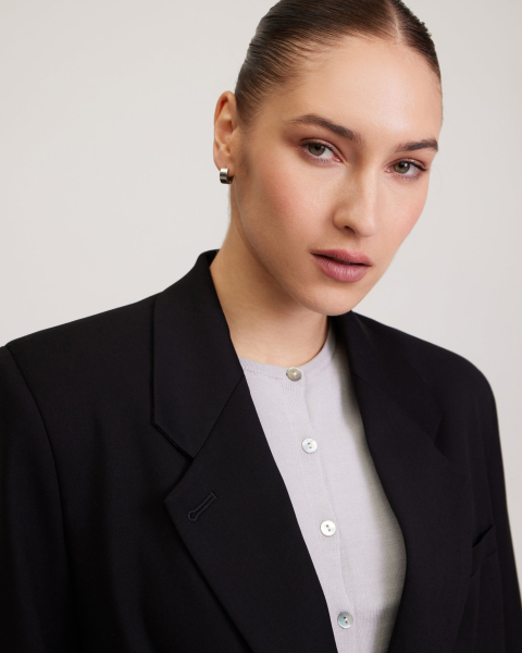 Классический жакет To be Blossom, цвет: black, 070327 купить онлайн